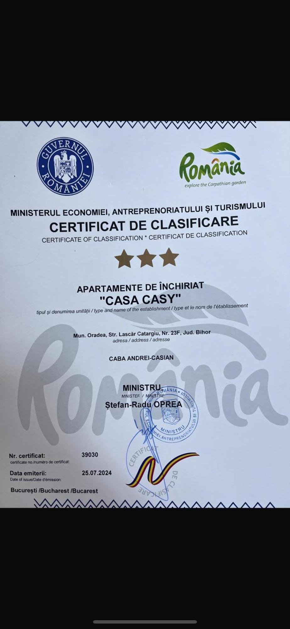 Casa Casy Villa Орадеа Екстериор снимка